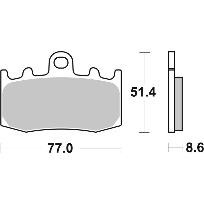 Fékbetét BREMBO