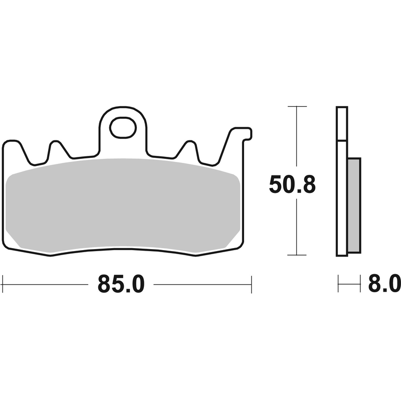 Fékbetét BREMBO