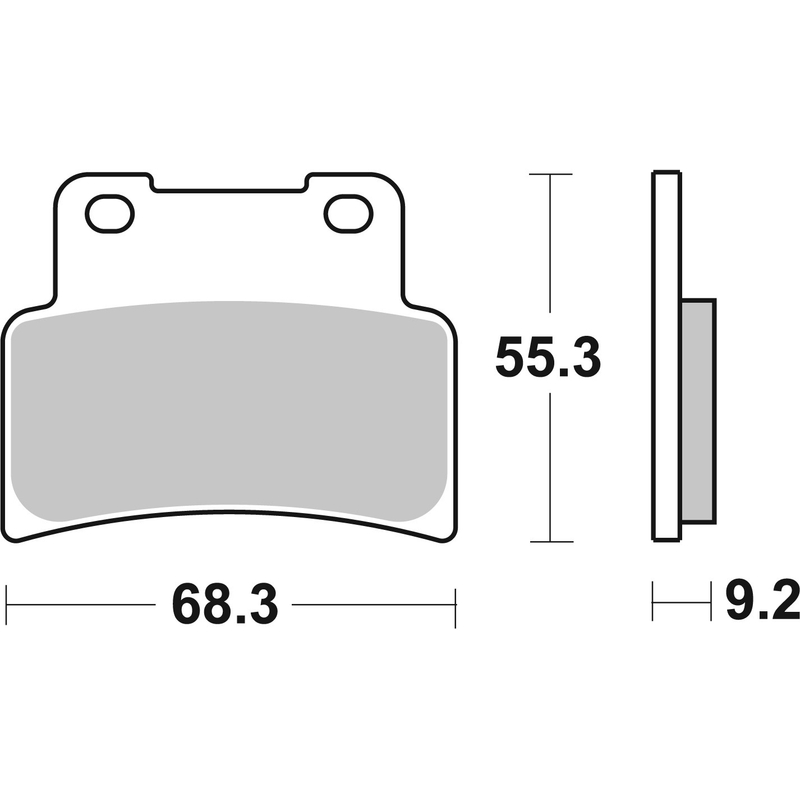 Fékbetét BREMBO
