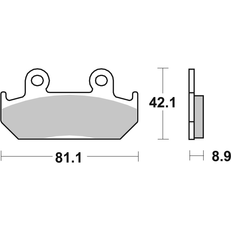 Fékbetét BREMBO