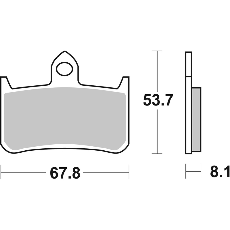 Fékbetét BREMBO kiárusítás