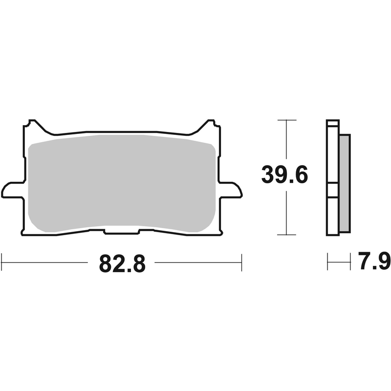 Fékbetét BREMBO
