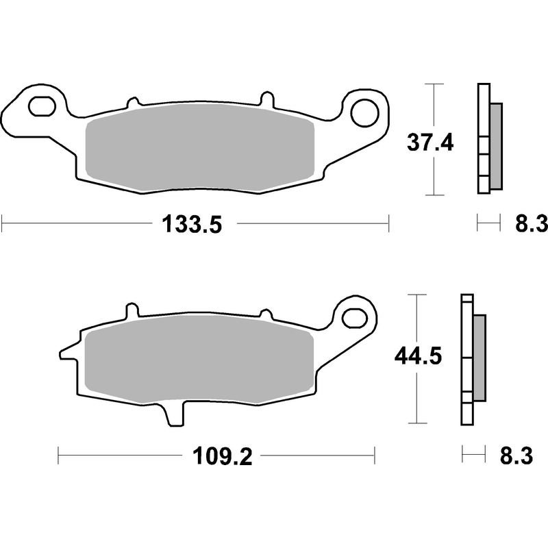 Fékbetét BREMBO
