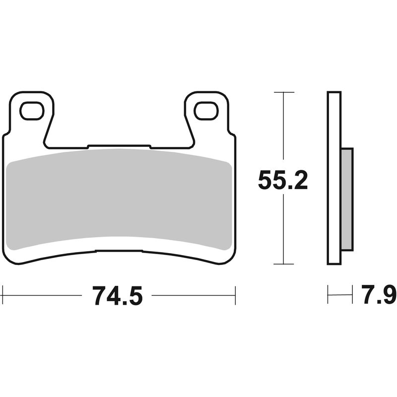 Fékbetét BREMBO