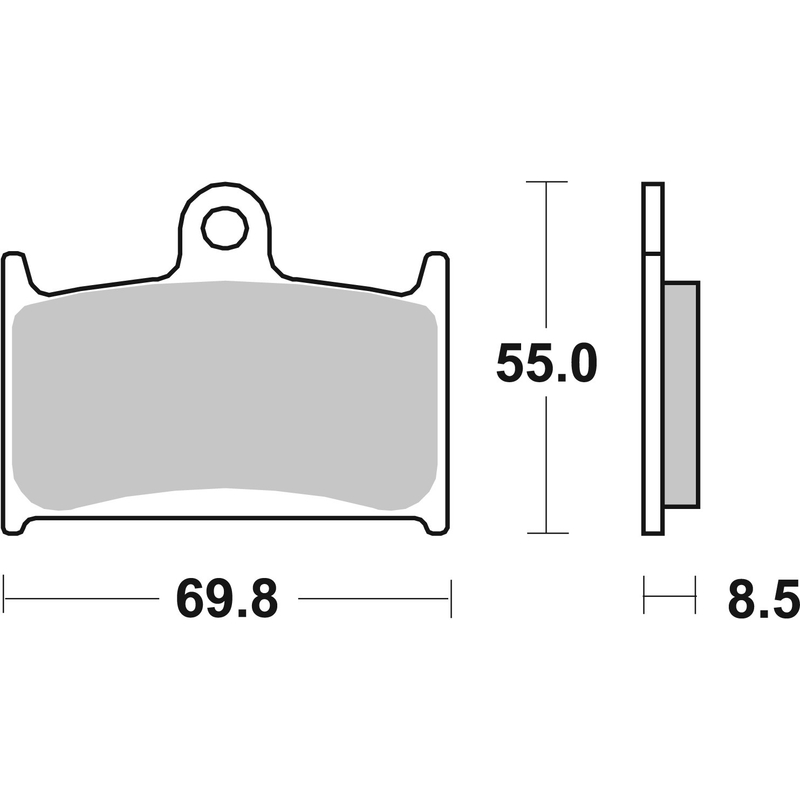 Fékbetét BREMBO