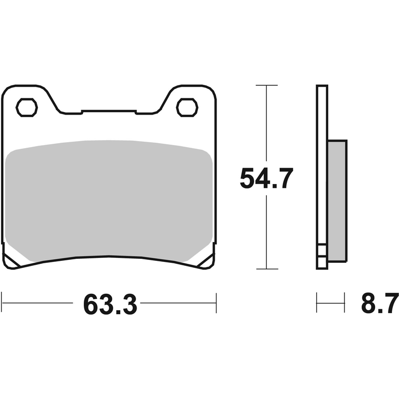Fékbetét BREMBO