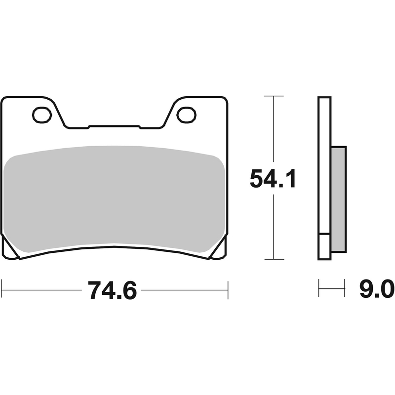 Fékbetét BREMBO