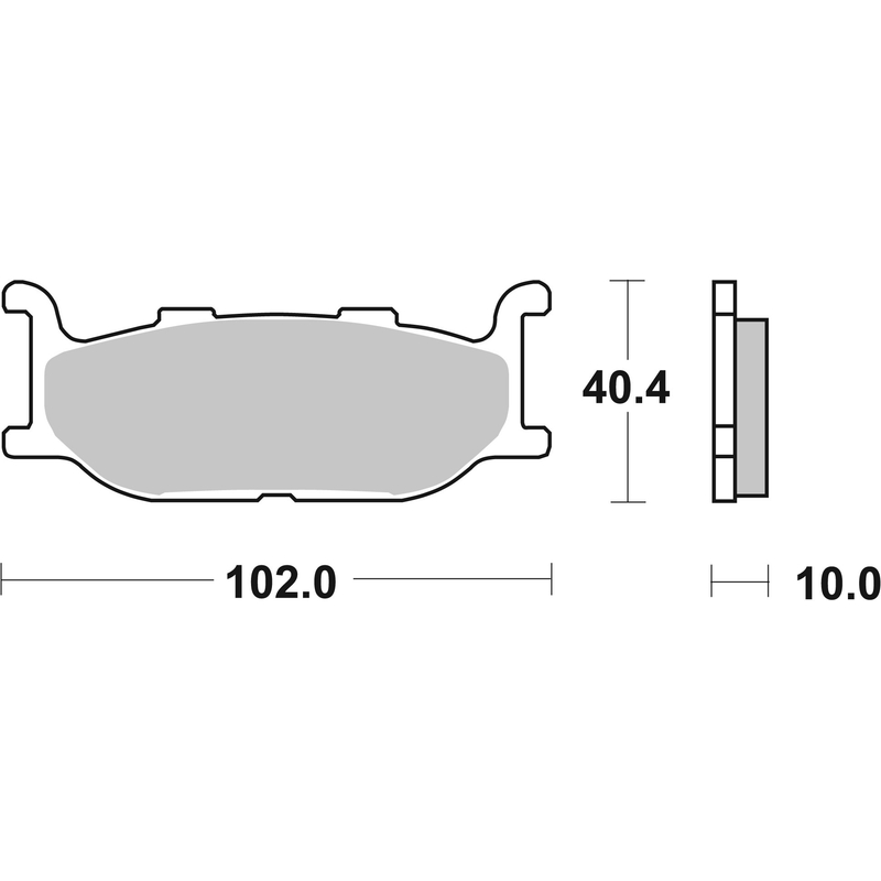 Fékbetét BREMBO
