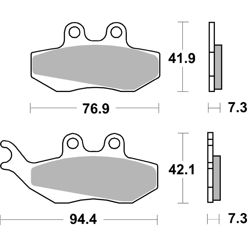 Fékbetét BREMBO