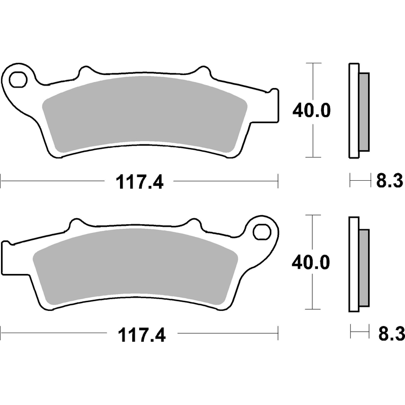 Fékbetét BREMBO