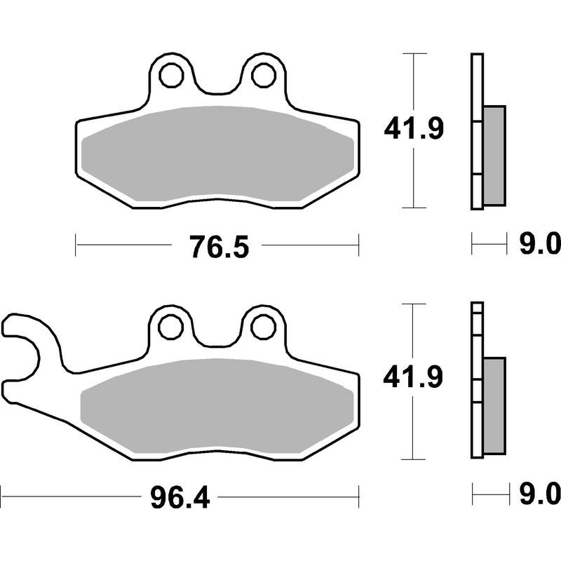 Fékbetét BREMBO