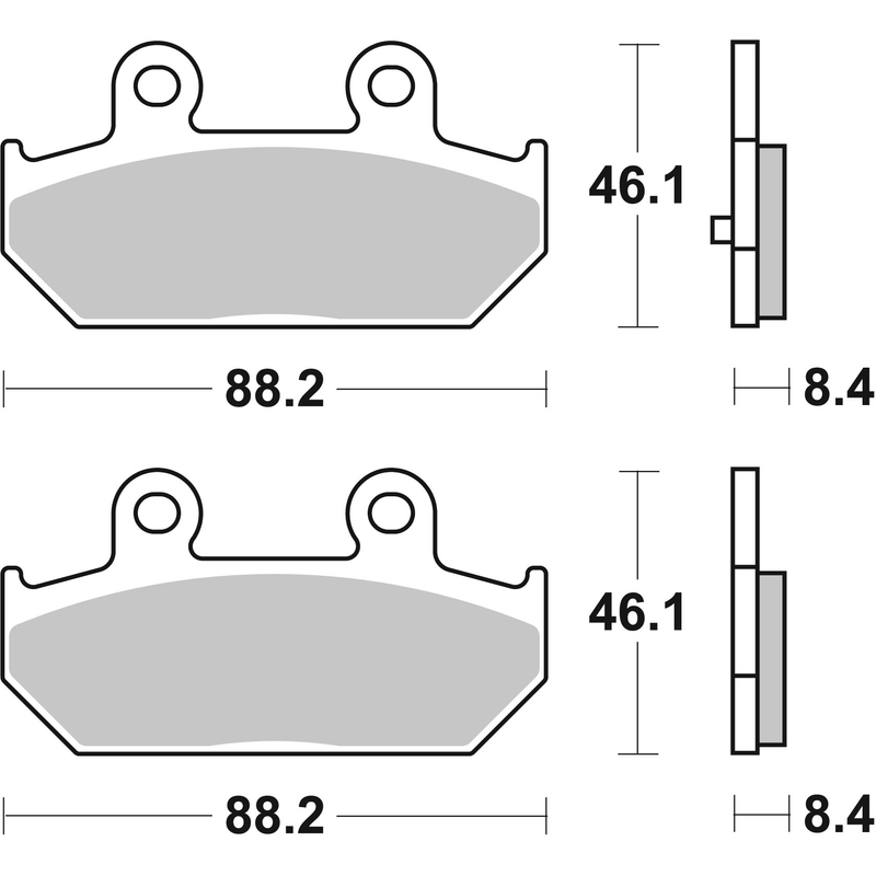 Fékbetét BREMBO