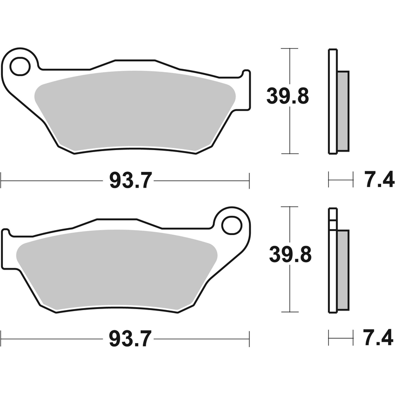 Fékbetét BREMBO