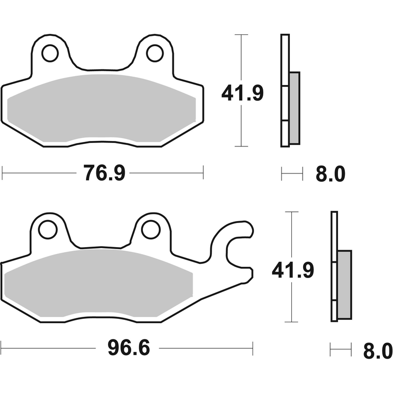 Fékbetét BREMBO