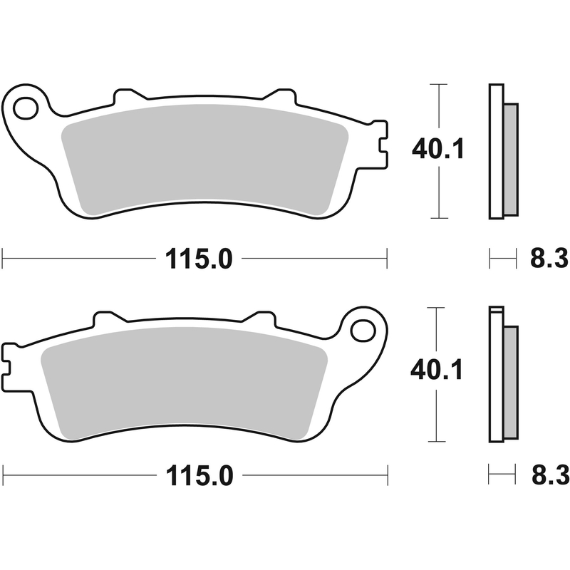 Fékbetét BREMBO