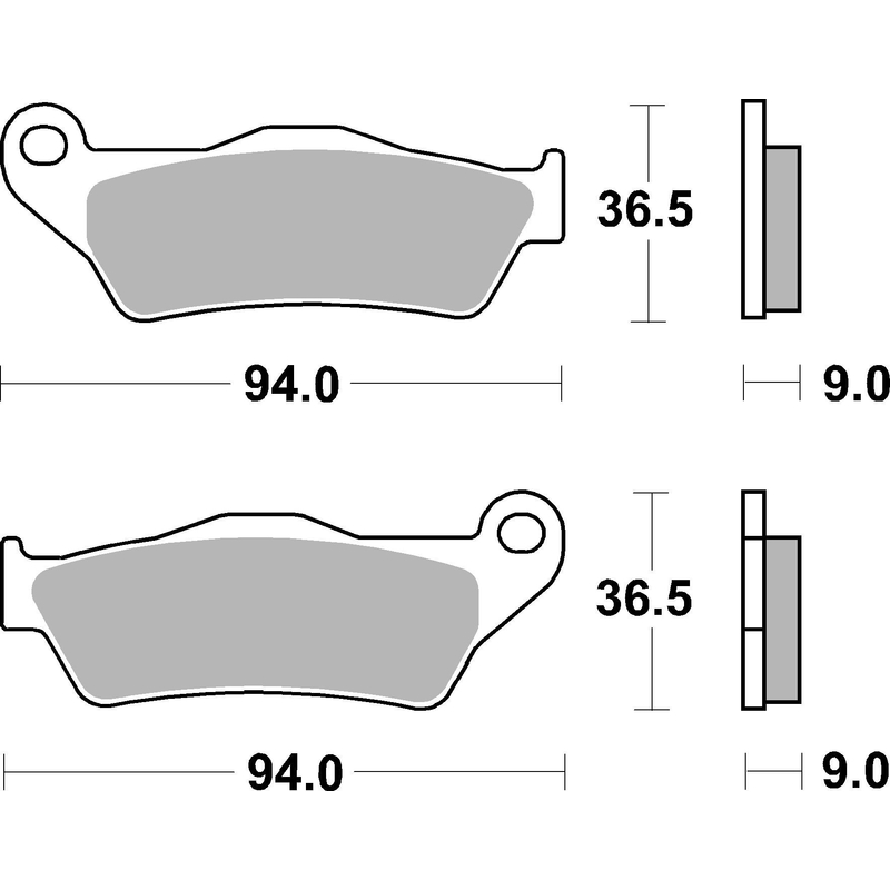 Fékbetét BREMBO részére HARLEY DAVIDSON XG 750 Street 2014-2015