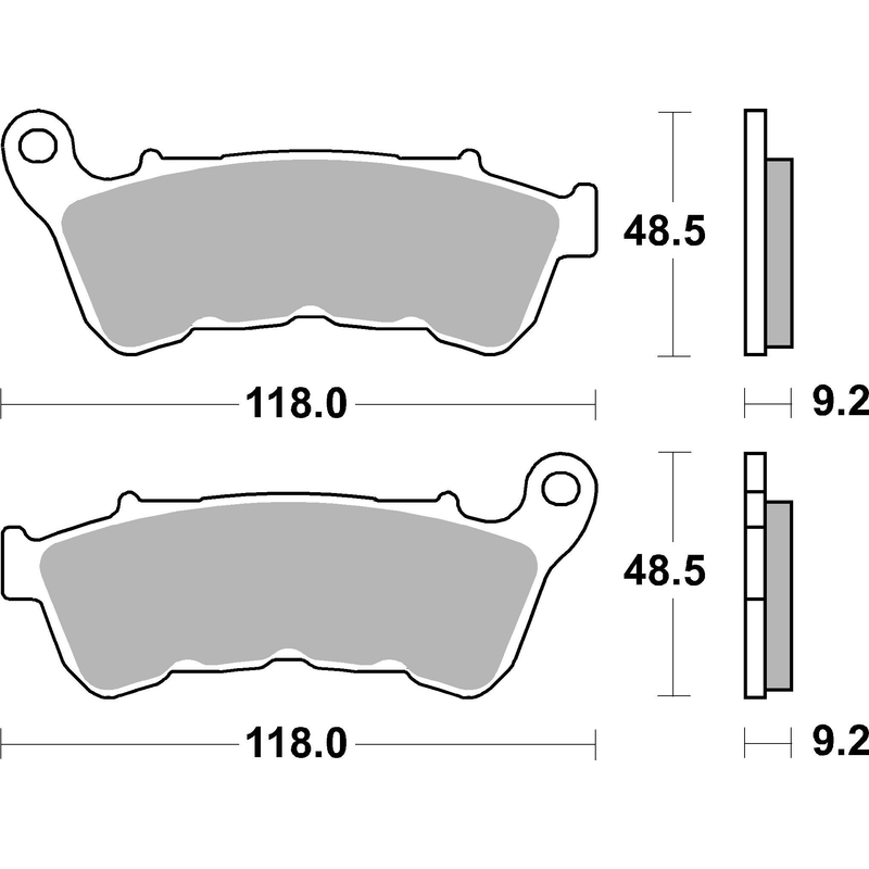 Fékbetét BREMBO
