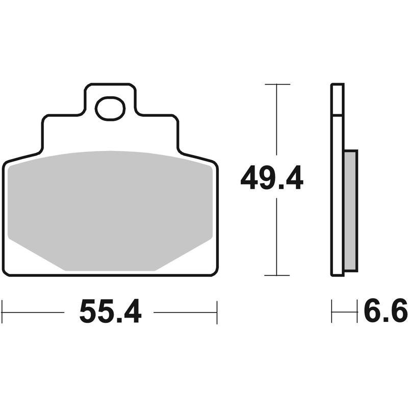 Fékbetét BREMBO