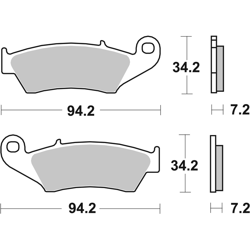 Fékbetét BREMBO