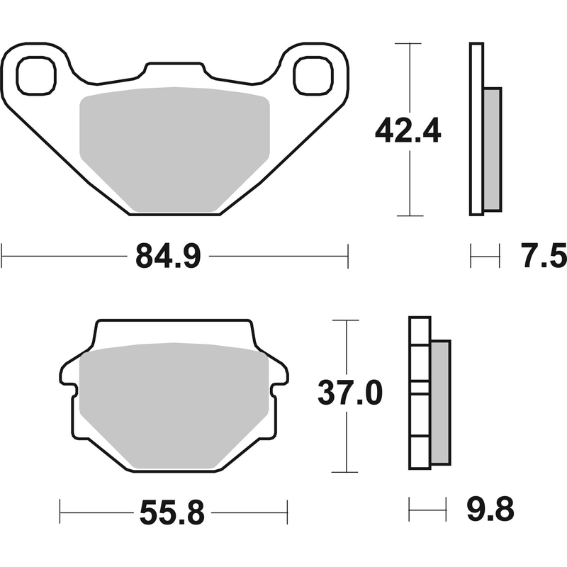 Fékbetét BREMBO