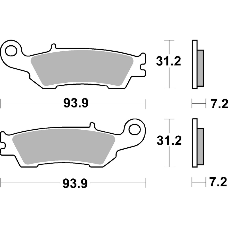 Fékbetét BREMBO