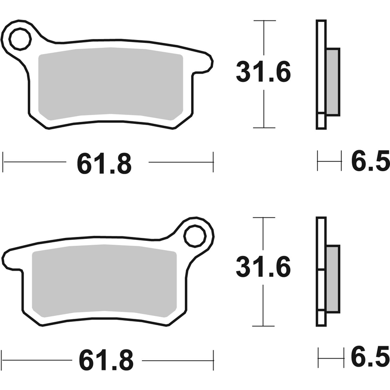 Fékbetét BREMBO