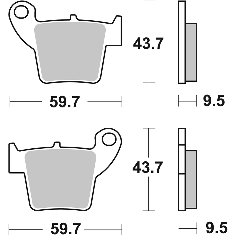 Fékbetét BREMBO