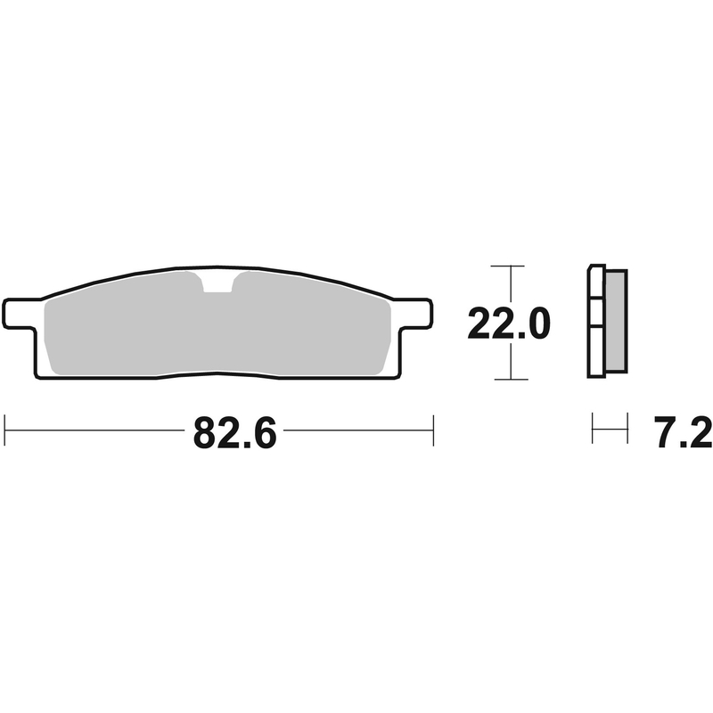 Fékbetét BREMBO