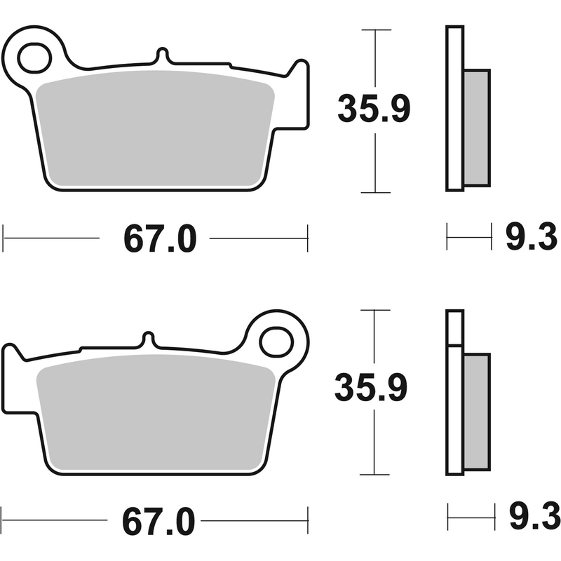 Fékbetét BREMBO
