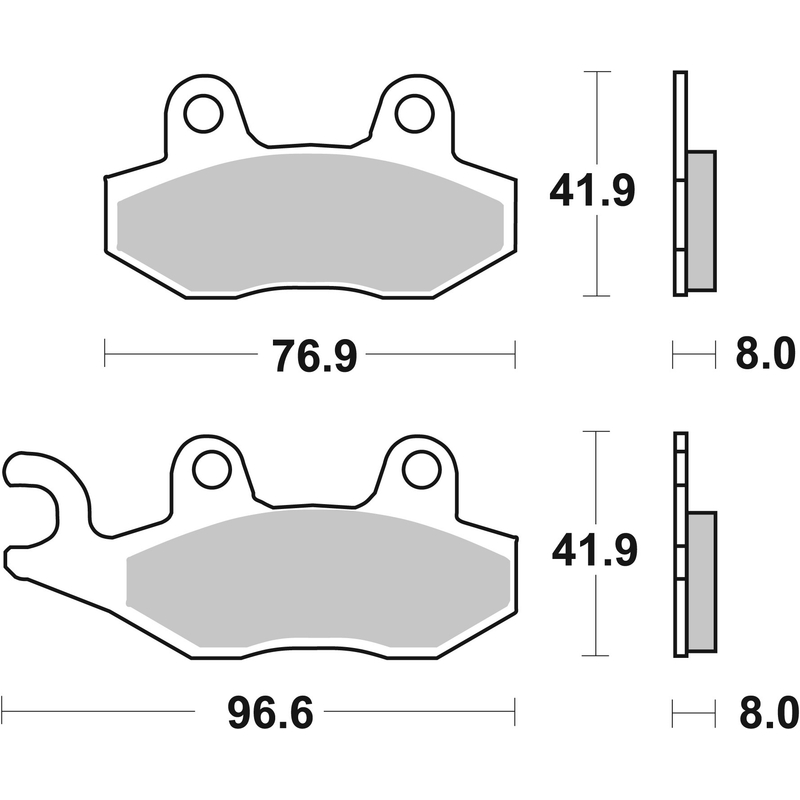 Fékbetét BREMBO