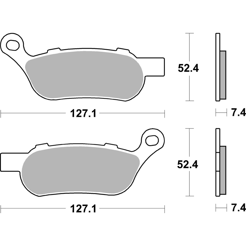 Fékbetét BREMBO