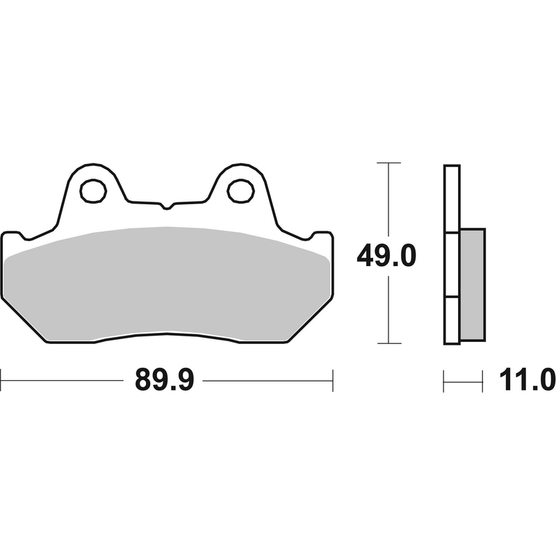 Fékbetét BREMBO