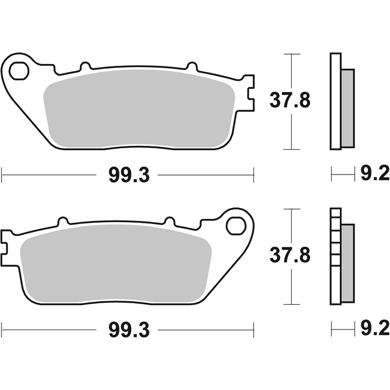 Fékbetét BREMBO