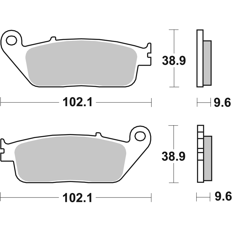 Fékbetét BREMBO
