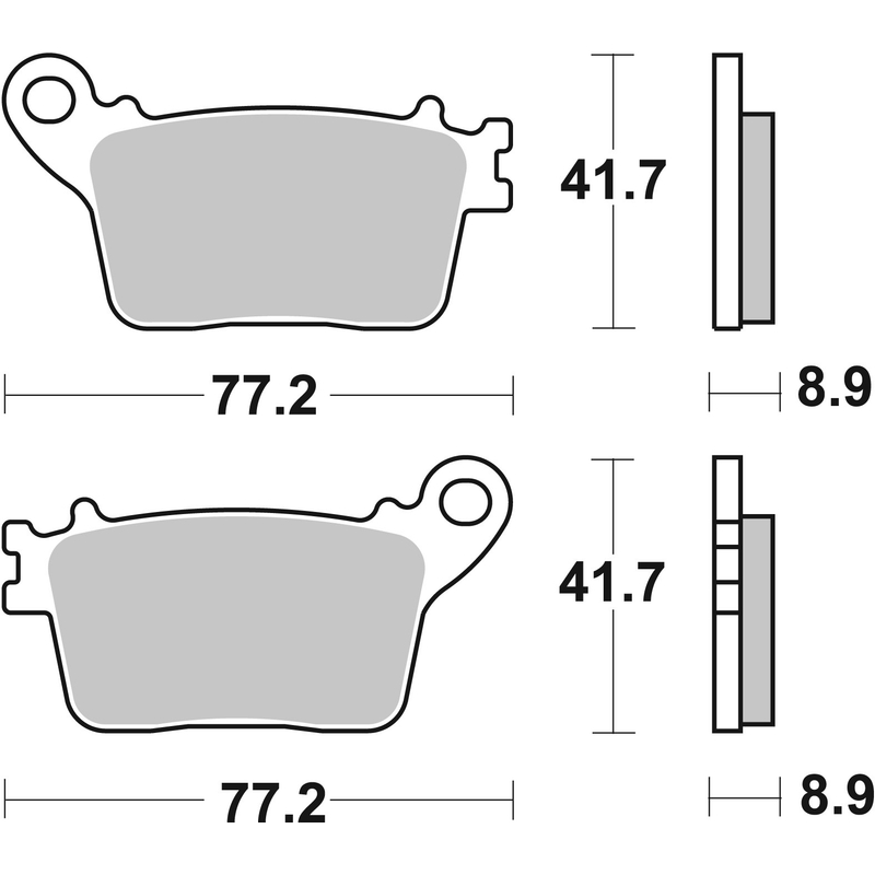 Fékbetét BREMBO