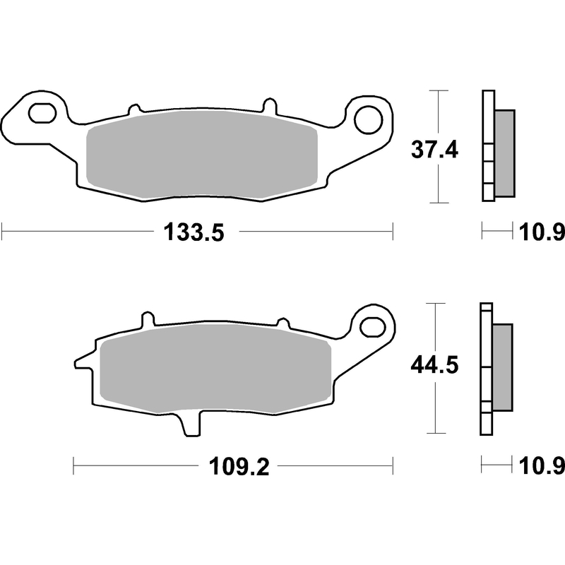 Fékbetét BREMBO