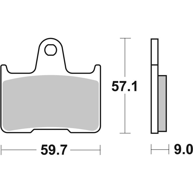 Fékbetét BREMBO