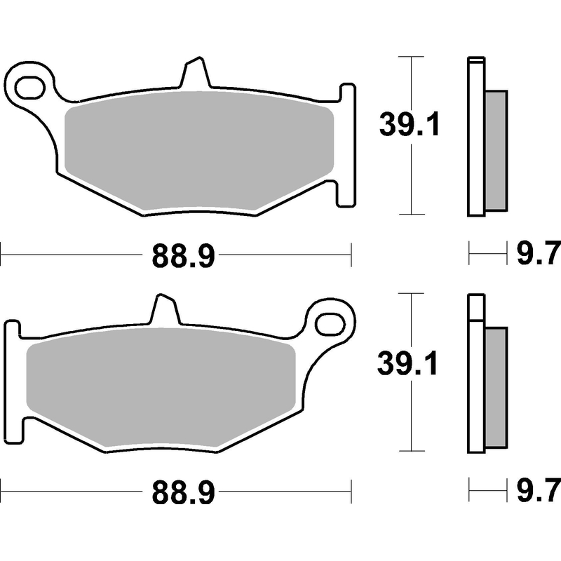 Fékbetét BREMBO