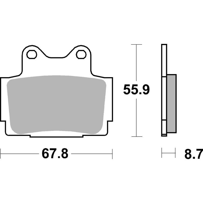 Fékbetét BREMBO