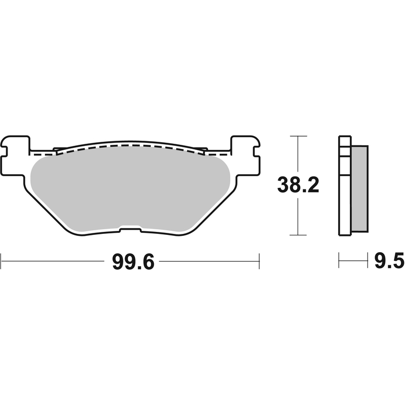 Fékbetét BREMBO