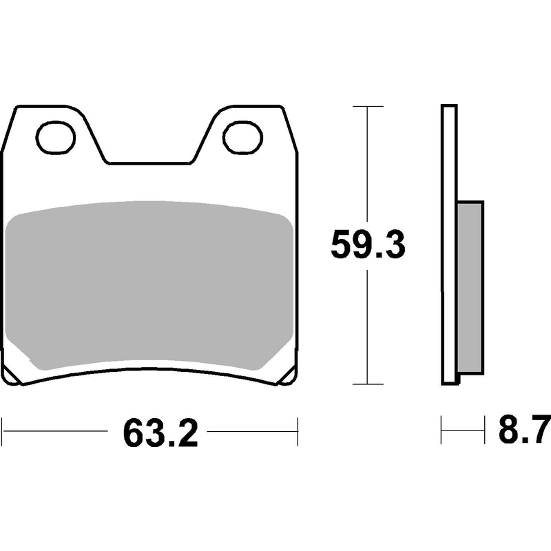 Fékbetét BREMBO