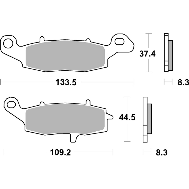 Fékbetét BREMBO
