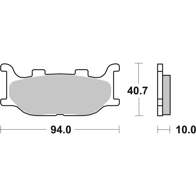 Fékbetét BREMBO