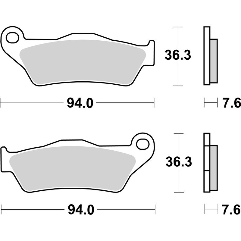 Fékbetét BREMBO