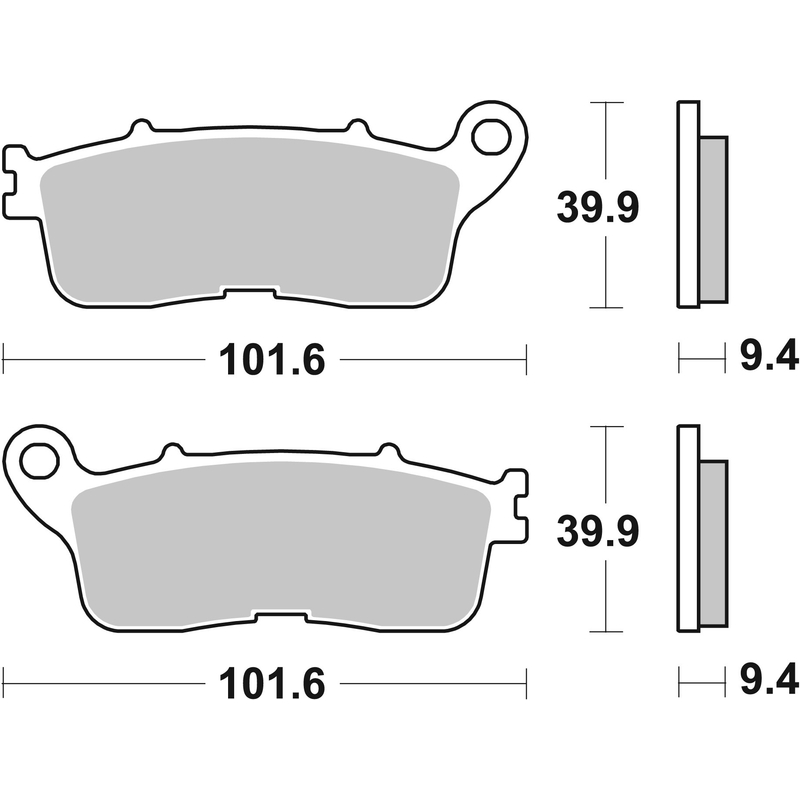 Fékbetét BREMBO