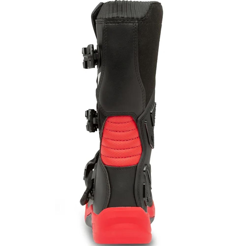 Eleveit X-Peak gyerek motokrossz csizma fekete-piros