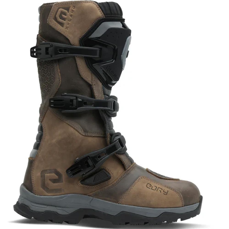Eleveit X Land ADV E-Dry motoros cipő barna