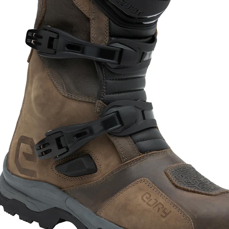 Eleveit X Land ADV E-Dry motoros cipő barna
