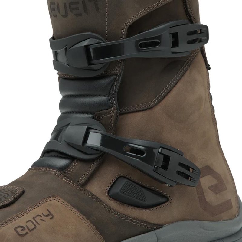Eleveit X Land ADV Low E-Dry motoros cipő barna