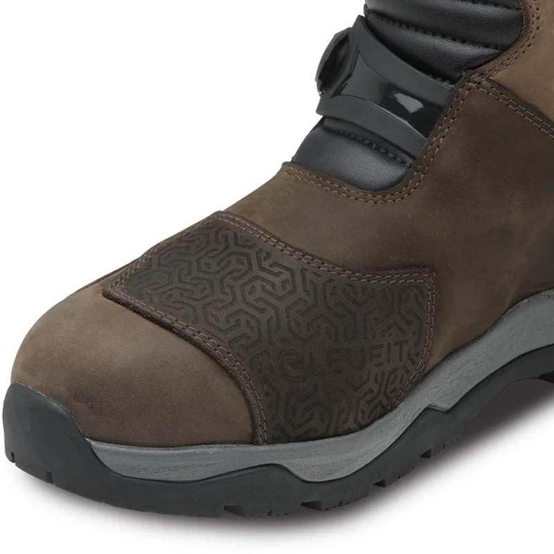 Eleveit X Land ADV Low E-Dry motoros cipő barna